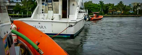 boat towing service miami
